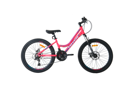 BICICLETA TOTEM MTB ARO 24 MODELO SITARA FUCSIA