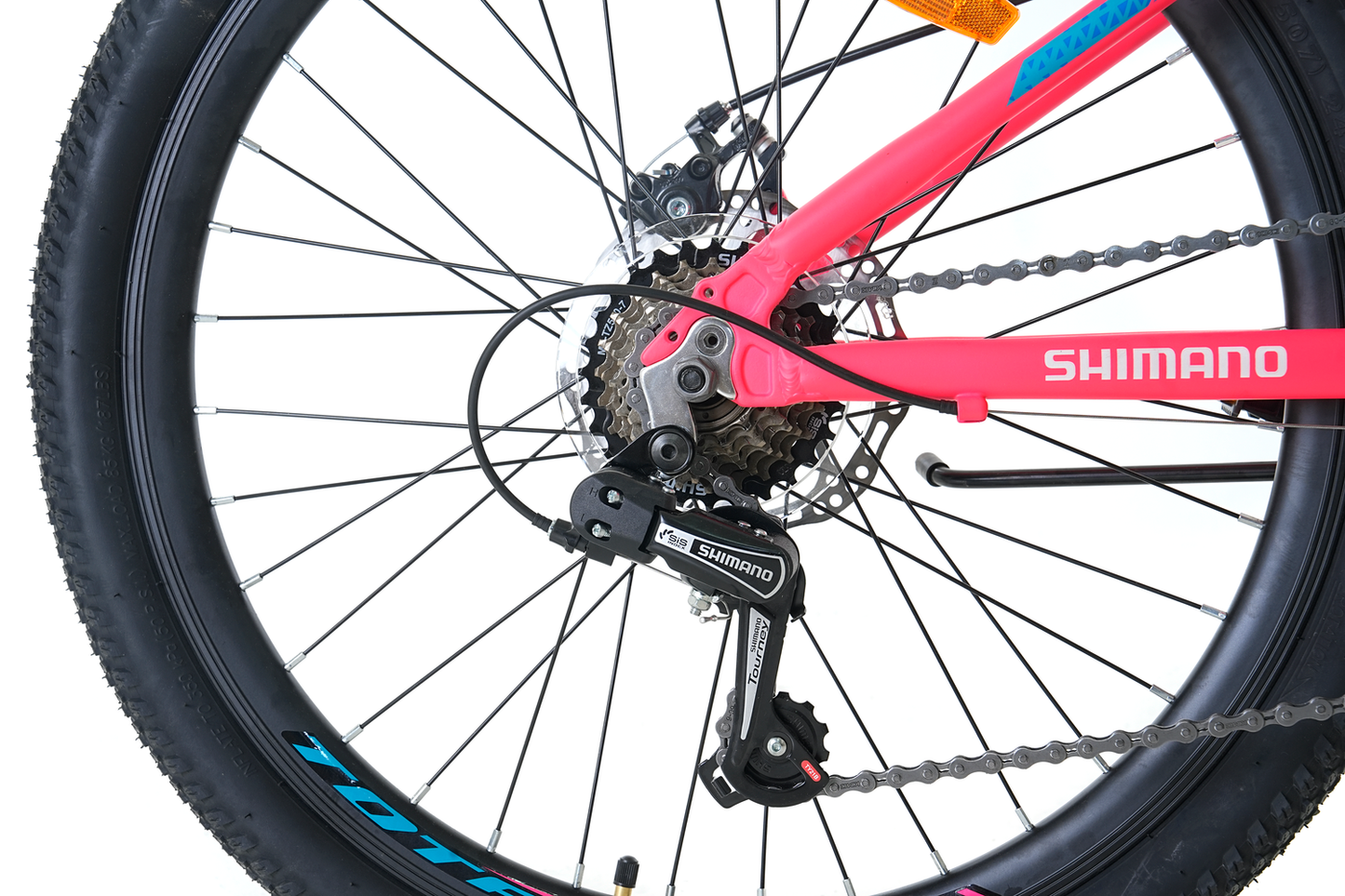 BICICLETA TOTEM MTB ARO 24 MODELO SITARA FUCSIA