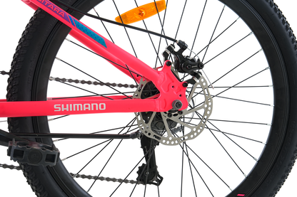 BICICLETA TOTEM MTB ARO 24 MODELO SITARA FUCSIA