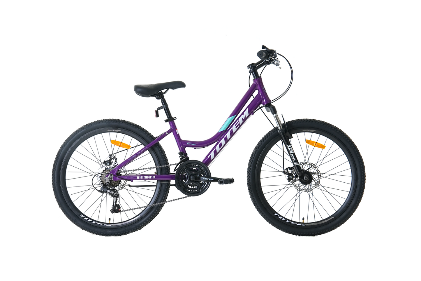 BICICLETA TOTEM MTB ARO 24 MODELO SITARA MORADO