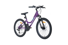 BICICLETA TOTEM MTB ARO 24 MODELO SITARA MORADO