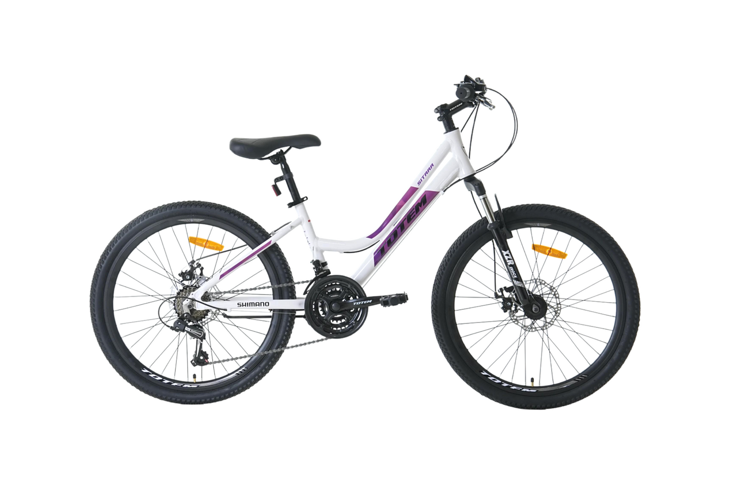 BICICLETA TOTEM MTB ARO 24 MODELO SITARA BLANCO