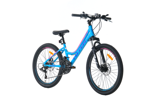 BICICLETA TOTEM MTB ARO 24 MODELO SITARA CELESTE