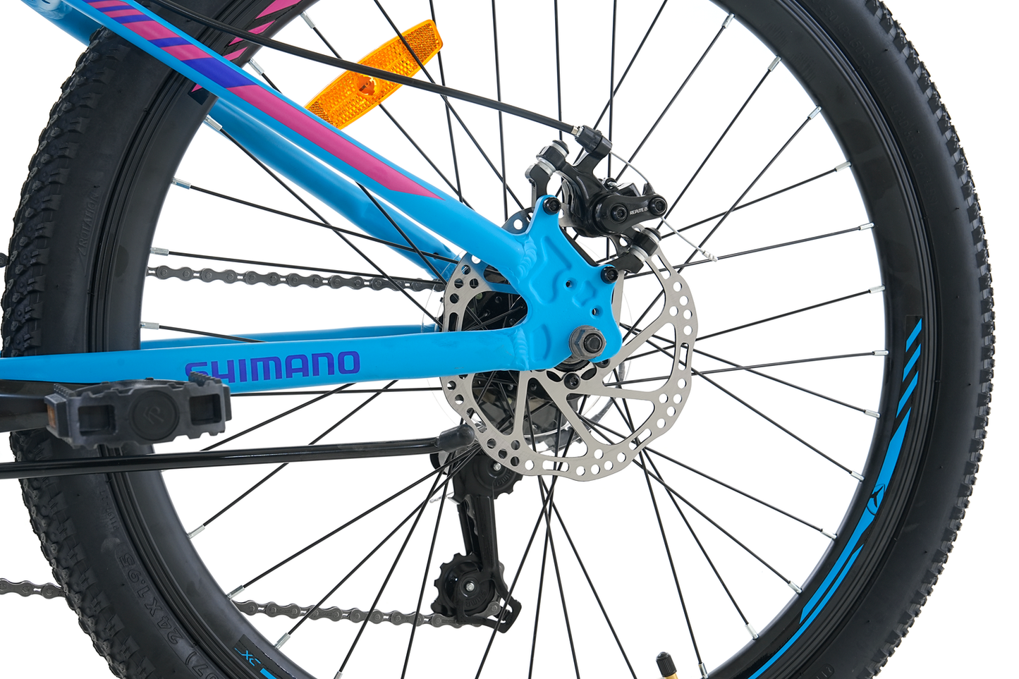 BICICLETA TOTEM MTB ARO 24 MODELO SITARA CELESTE