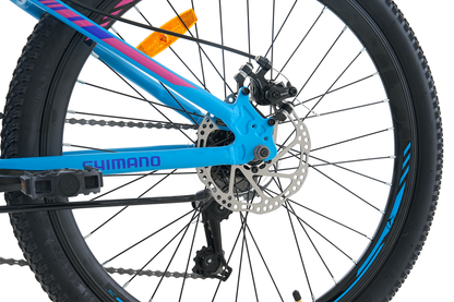 BICICLETA TOTEM MTB ARO 24 MODELO SITARA CELESTE