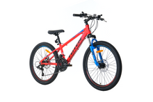 BICICLETA TOTEM MTB ARO 24 MODELO ATLANTIS ROJO