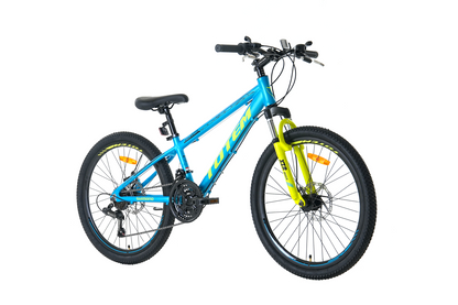 BICICLETA TOTEM MTB ARO 24 MODELO ATLANTIS AZUL CAMALEON