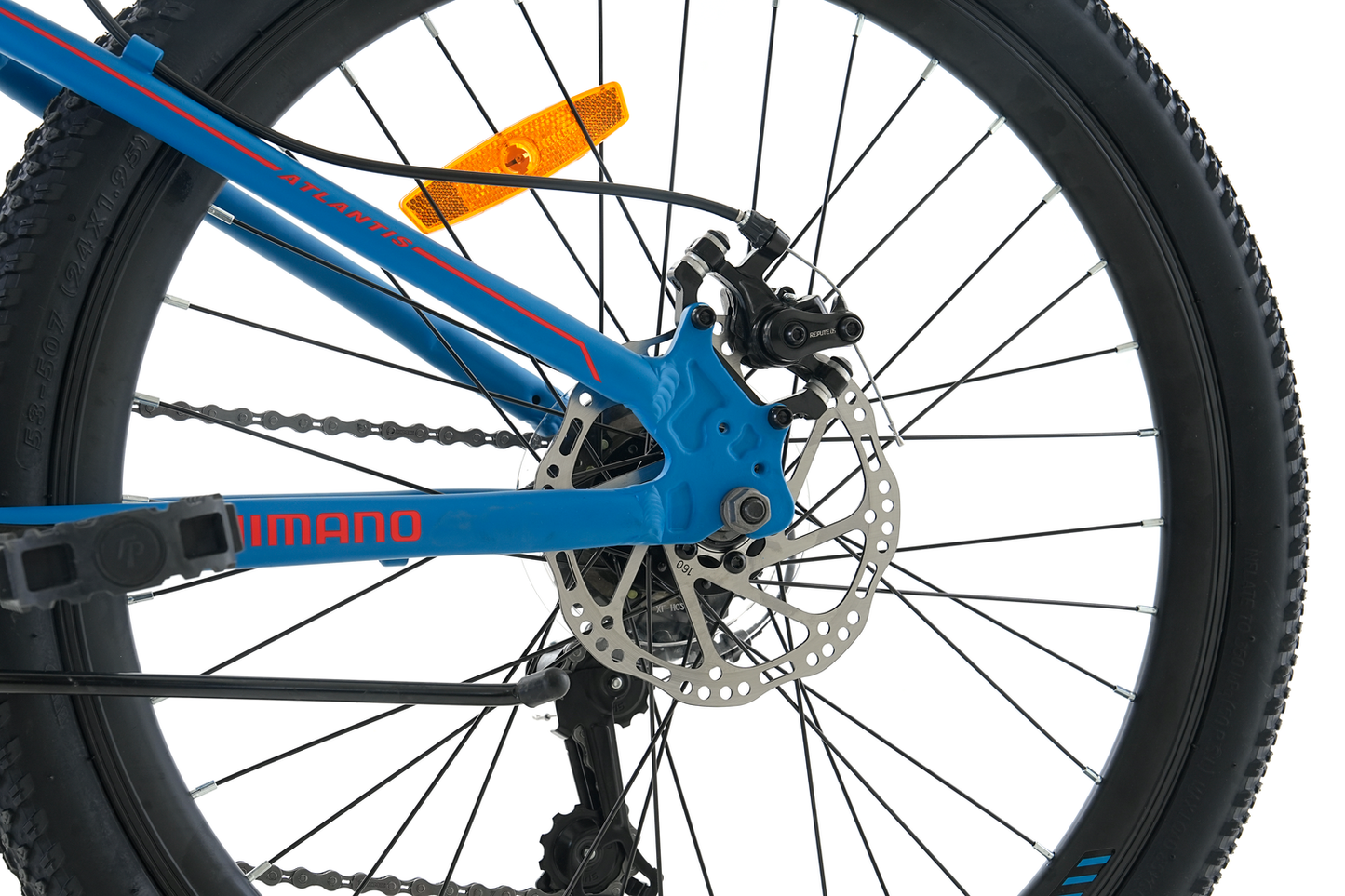 BICICLETA TOTEM MTB ARO 24 MODELO ATLANTIS AZUL