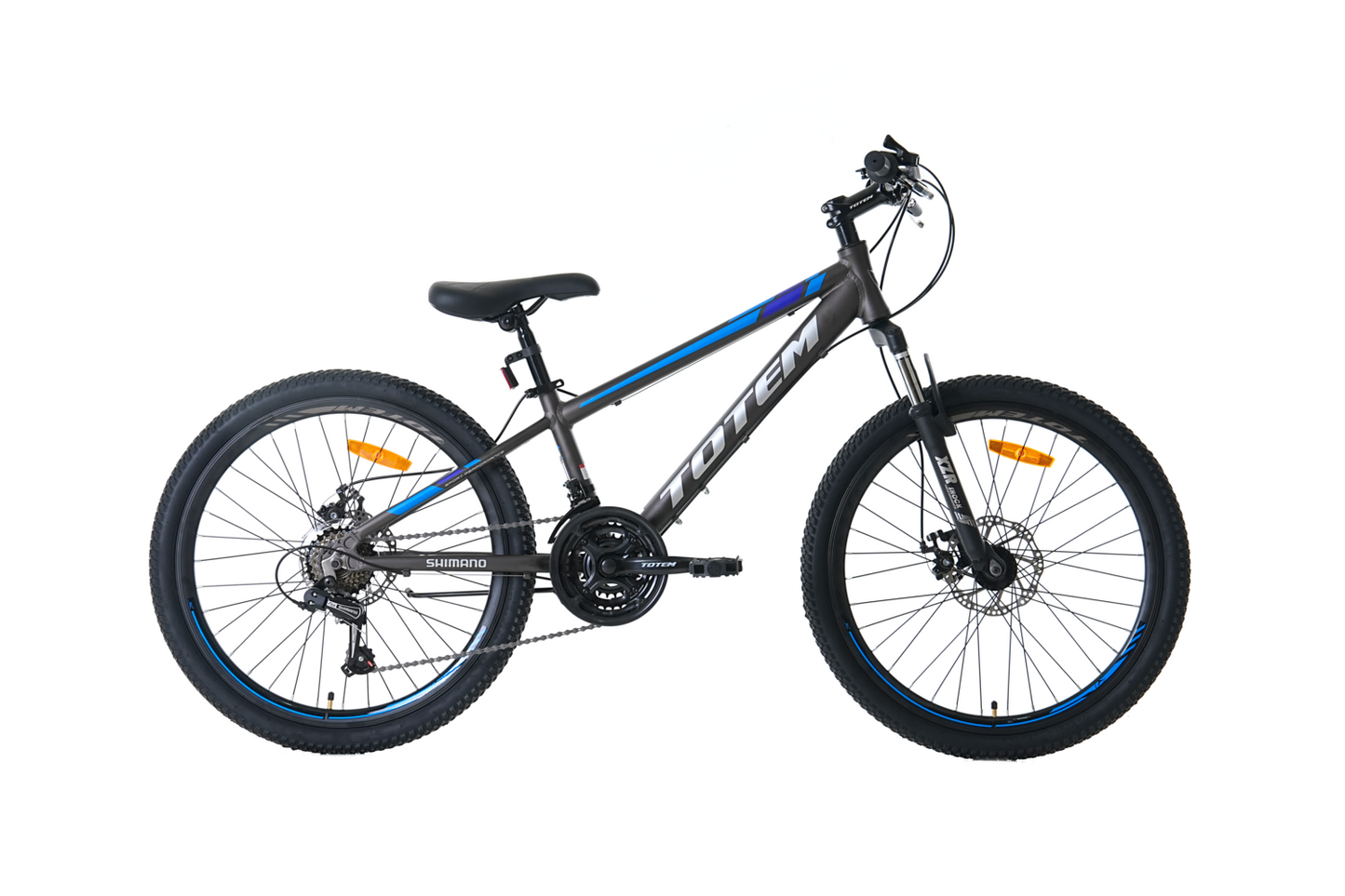 BICICLETA TOTEM MTB ARO 24 MODELO ATLANTIS GRIS