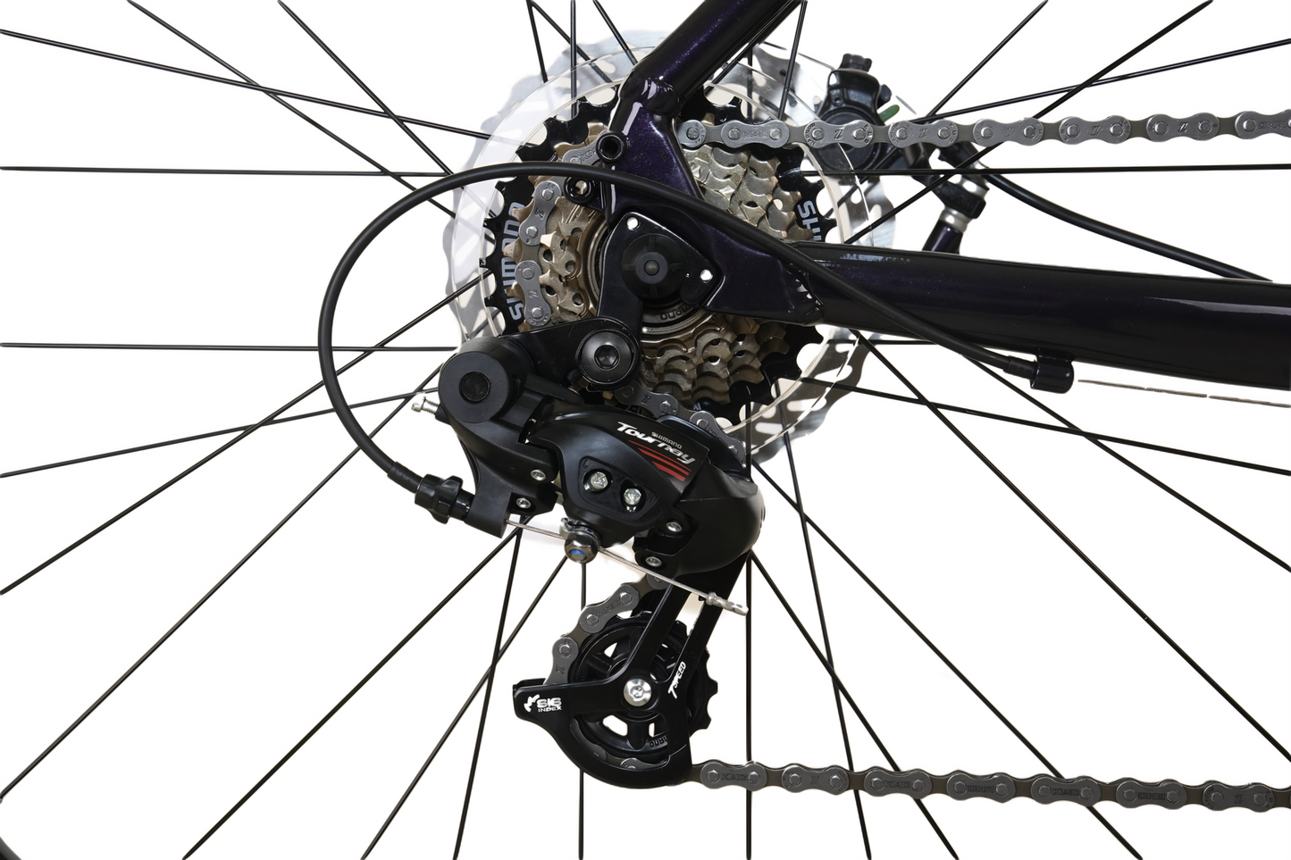 BICICLETA GRAVEL TOTEM 700*50 GRAVEL-X COLOR MORADO