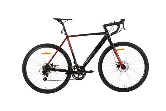 BICICLETA GRAVEL TOTEM 700*58 GRAVEL-X NEGRO ROJO