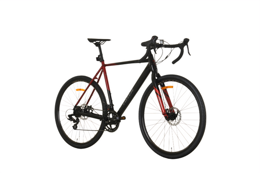 BICICLETA GRAVEL TOTEM 700*58 GRAVEL-X NEGRO ROJO