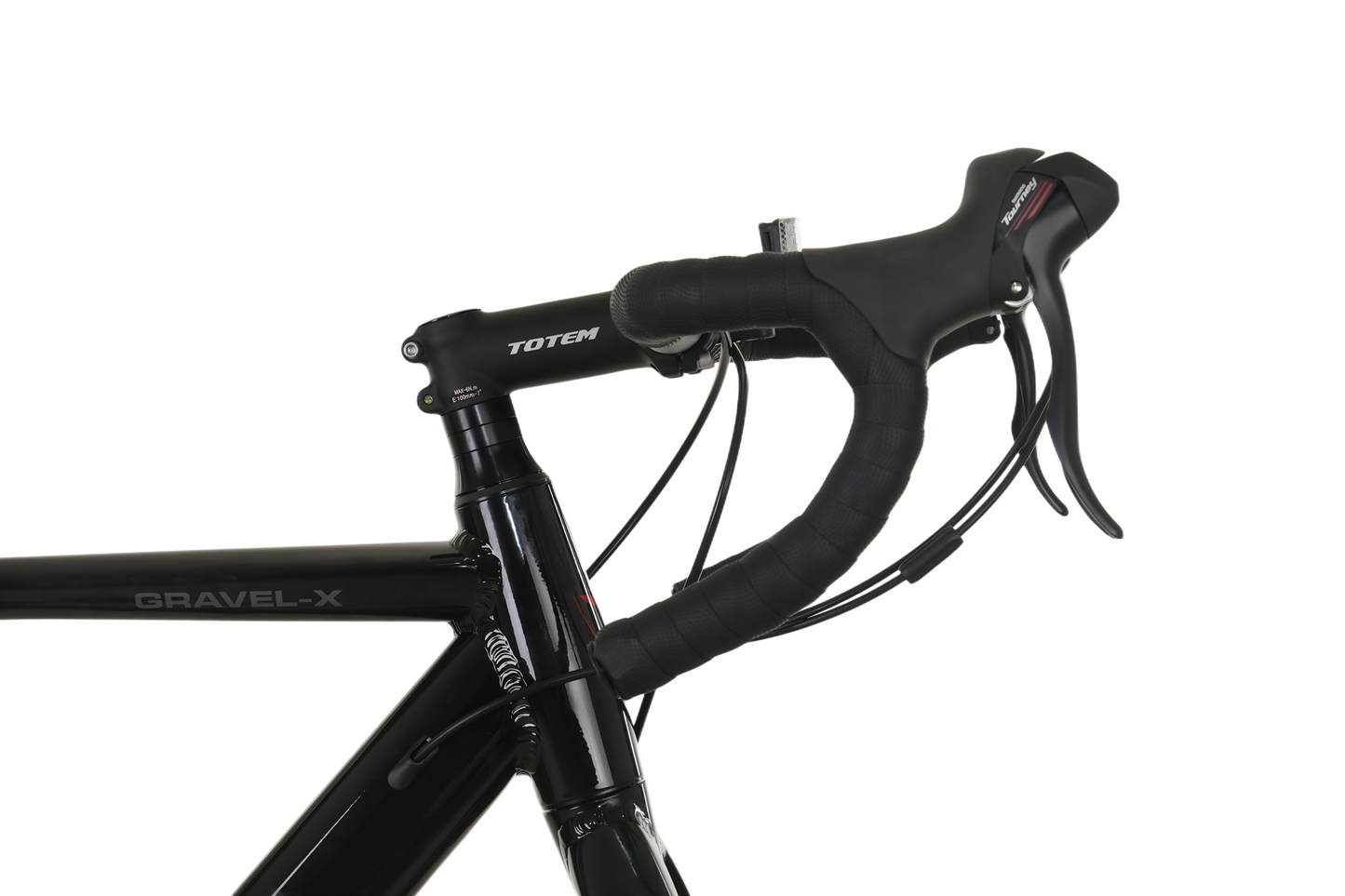 BICICLETA GRAVEL TOTEM 700*58 GRAVEL-X NEGRO ROJO