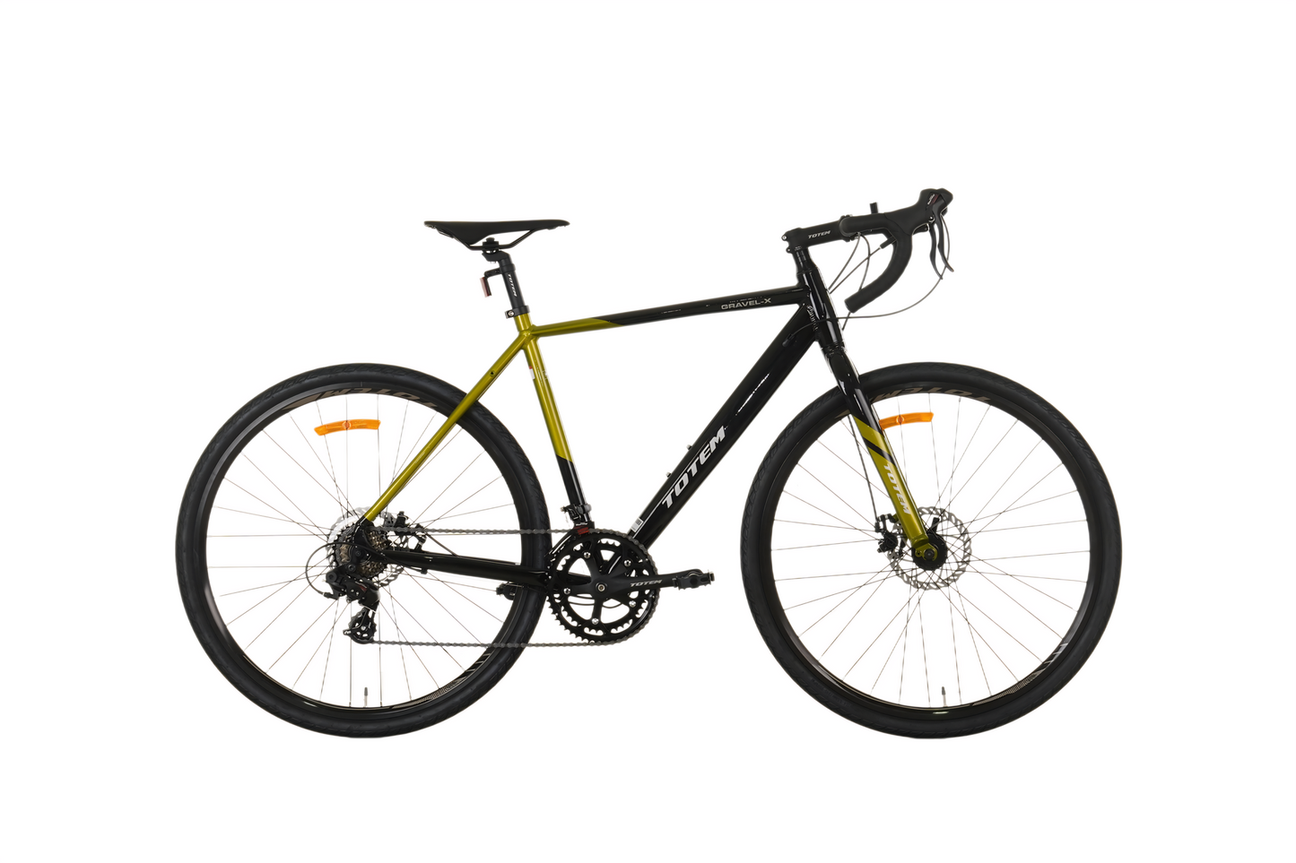 BICICLETA GRAVEL TOTEM 700*54 GRAVEL-X NEGRO VERDE