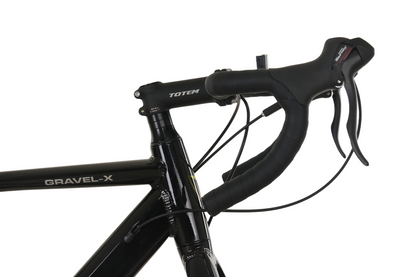 BICICLETA GRAVEL TOTEM 700*54 GRAVEL-X NEGRO VERDE