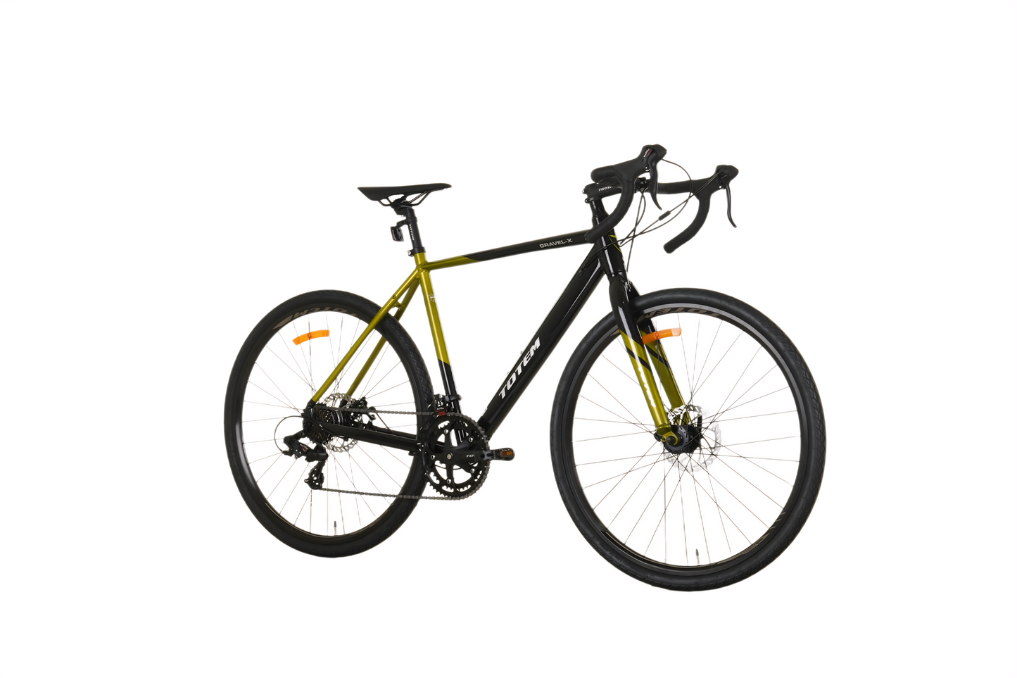 BICICLETA GRAVEL TOTEM 700*54 GRAVEL-X NEGRO VERDE