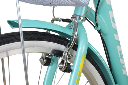 BICICLETA TOTEM CITY DAMA ARO 26 TURQUESA