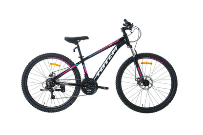 BICICLETA TOTEM MTB ARO 26 MODELO Y650 NEGRO ROSA