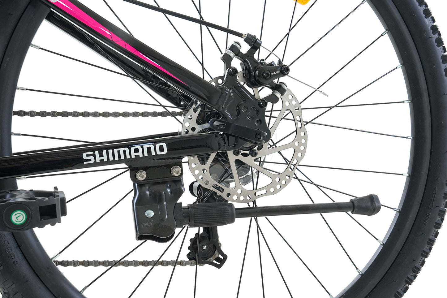 BICICLETA TOTEM MTB ARO 26 MODELO Y650 NEGRO ROSA