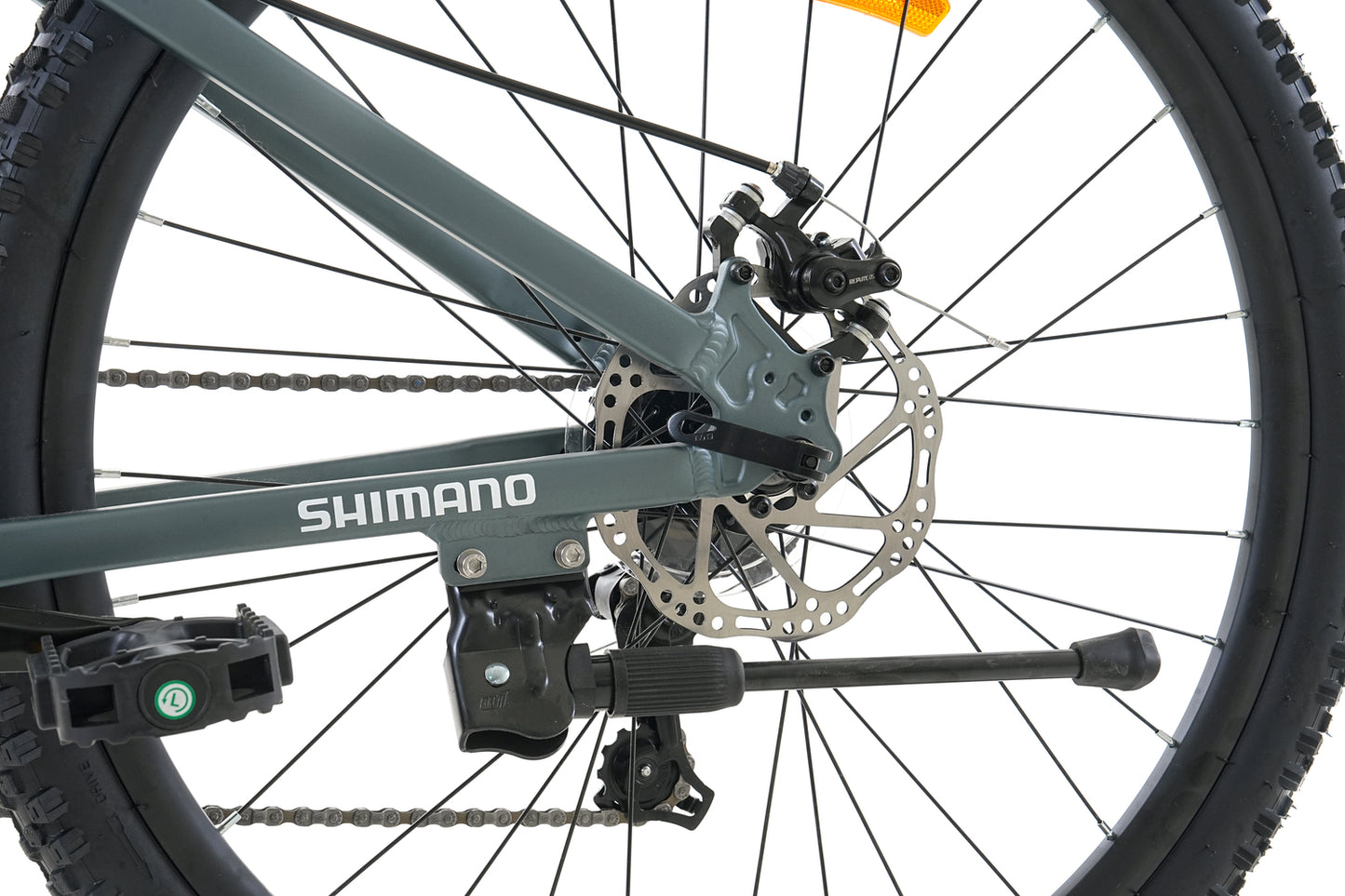 BICICLETA TOTEM MTB ARO 26 MODELO Y650 GRIS VERDE