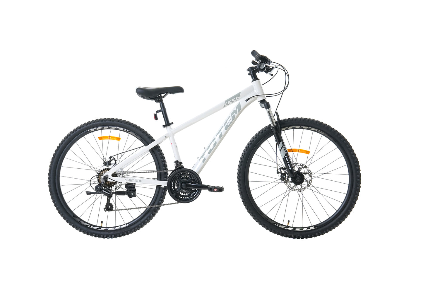 BICICLETA TOTEM MTB ARO 26 MODELO Y650 BLANCO GRIS