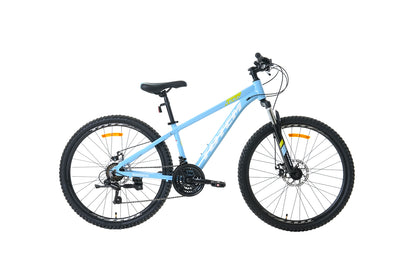 BICICLETA TOTEM MTB ARO 26 MODELO Y650 AZUL VERDE