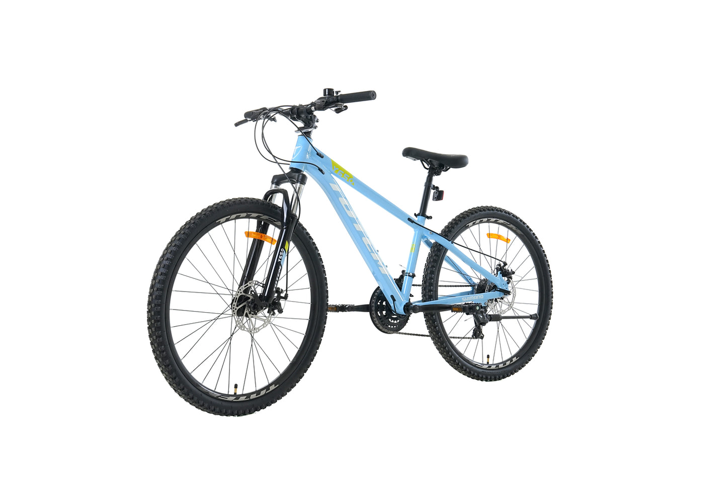 BICICLETA TOTEM MTB ARO 26 MODELO Y650 AZUL VERDE