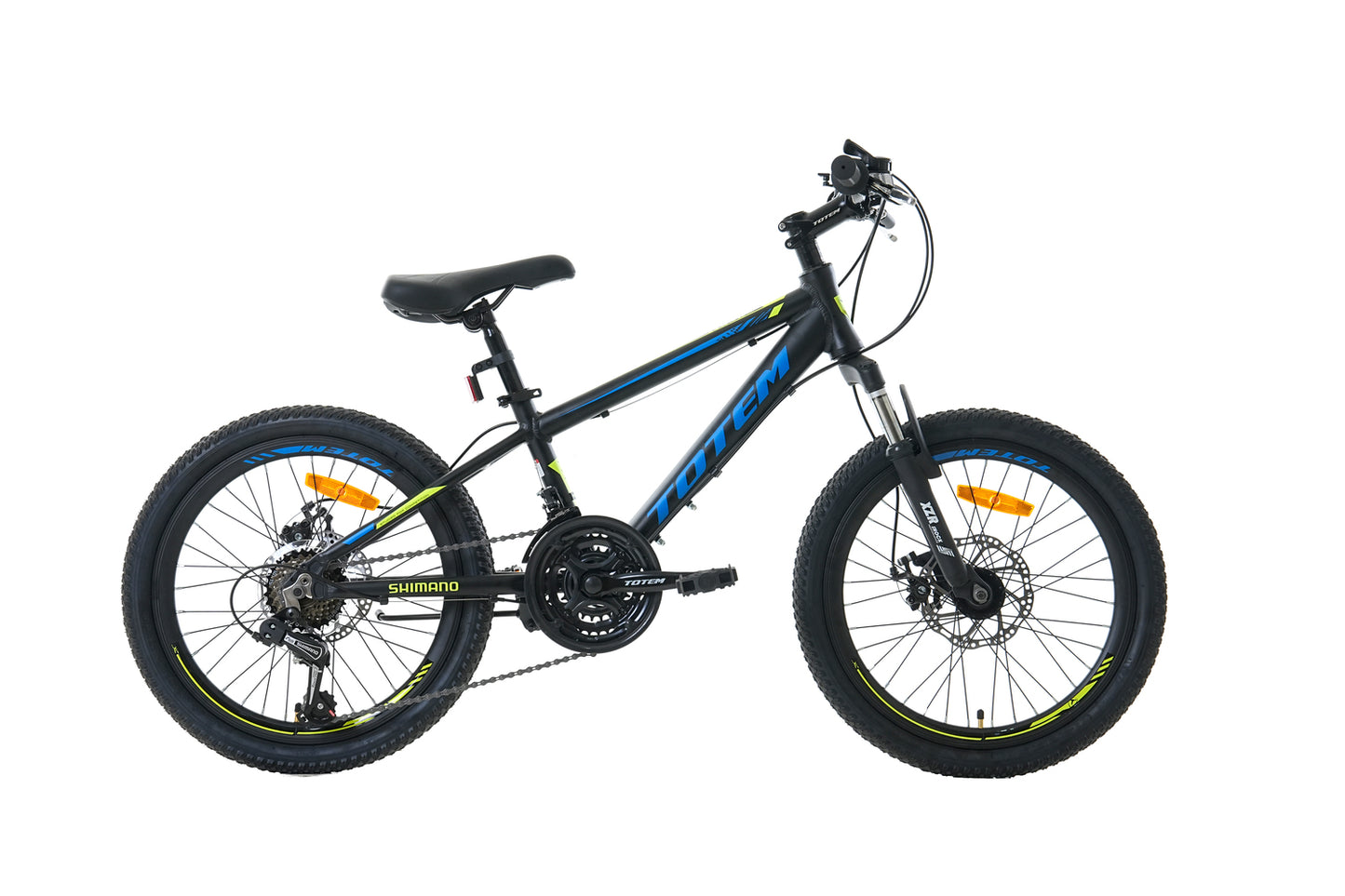 BICICLETA TOTEM MTB ARO 20 MODELO STORM NEGRO