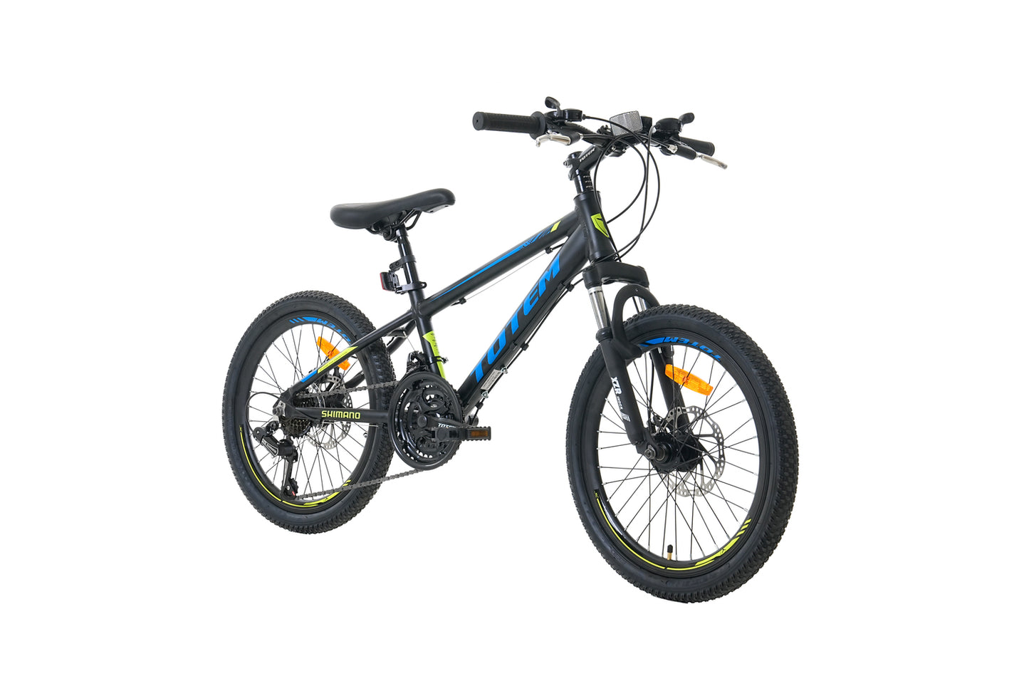 BICICLETA TOTEM MTB ARO 20 MODELO STORM NEGRO