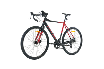 BICICLETA GRAVEL TOTEM 700*58 GRAVEL-X NEGRO ROJO