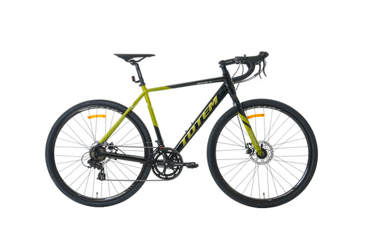 BICICLETA GRAVEL TOTEM 700*54 GRAVEL-X NEGRO VERDE