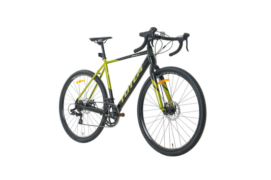BICICLETA GRAVEL TOTEM 700*54 GRAVEL-X NEGRO VERDE