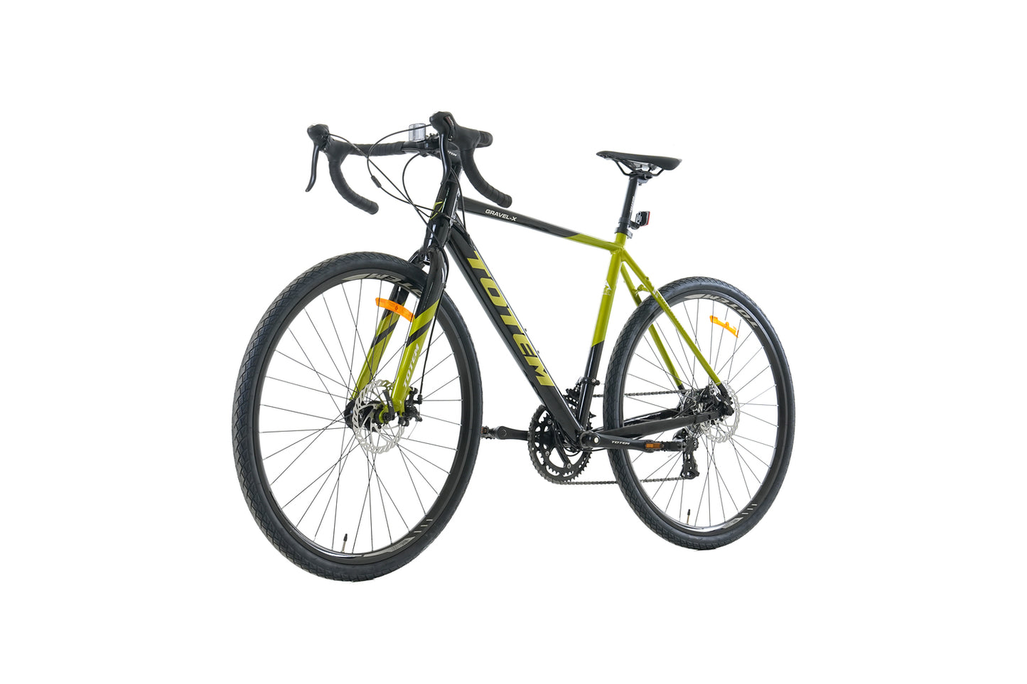 BICICLETA GRAVEL TOTEM 700*54 GRAVEL-X NEGRO VERDE