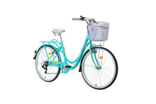 BICICLETA TOTEM CITY DAMA ARO 26 TURQUESA
