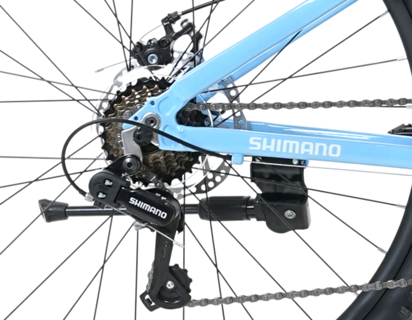 BICICLETA TOTEM MTB ARO 26 MODELO Y650 AZUL VERDE