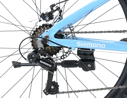 BICICLETA TOTEM MTB ARO 26 MODELO Y650 AZUL VERDE