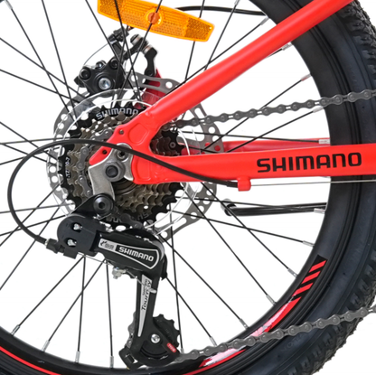 BICICLETA TOTEM MTB ARO 20 MODELO STORM ROJO