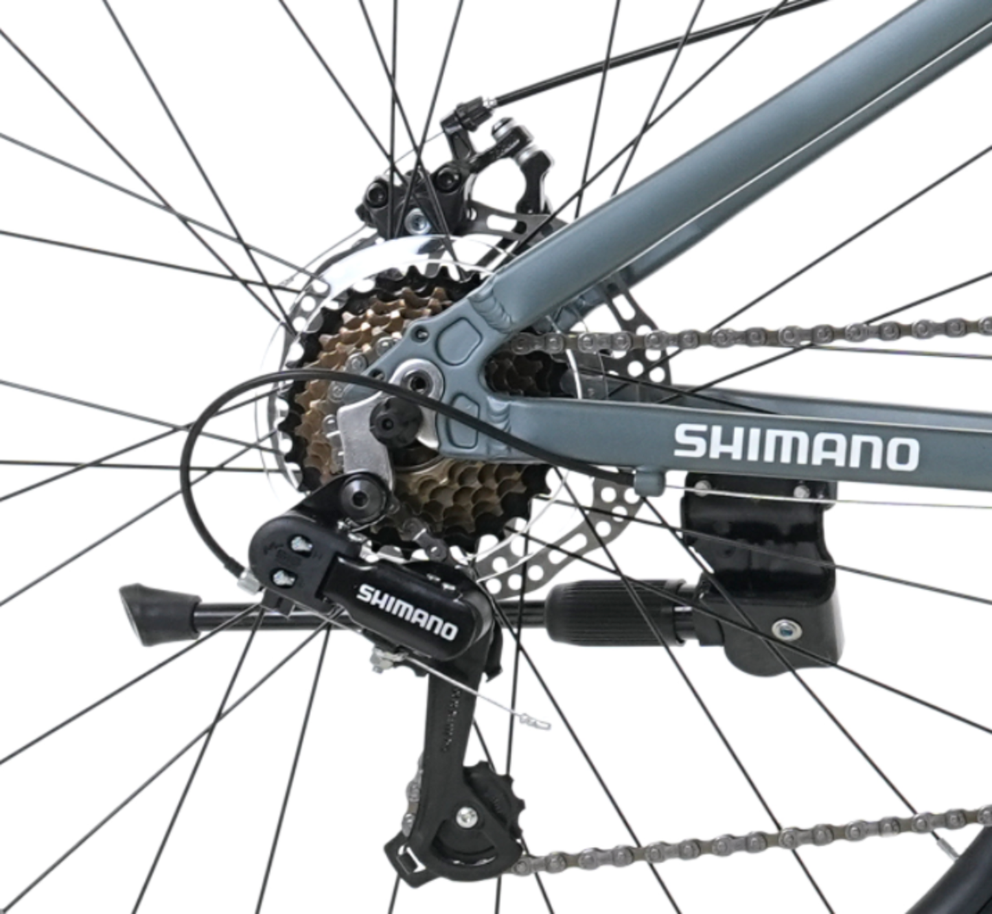 BICICLETA TOTEM MTB ARO 26 MODELO Y650 GRIS VERDE