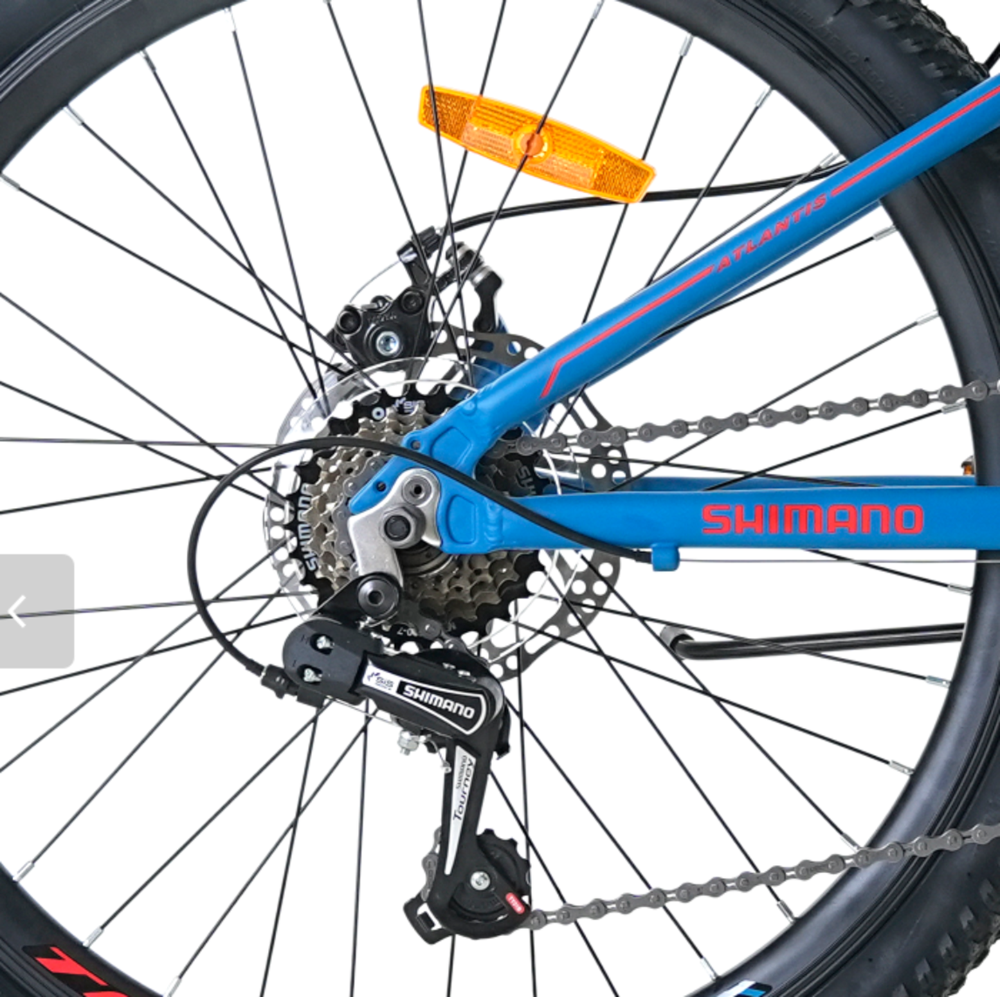 BICICLETA TOTEM MTB ARO 24 MODELO ATLANTIS AZUL
