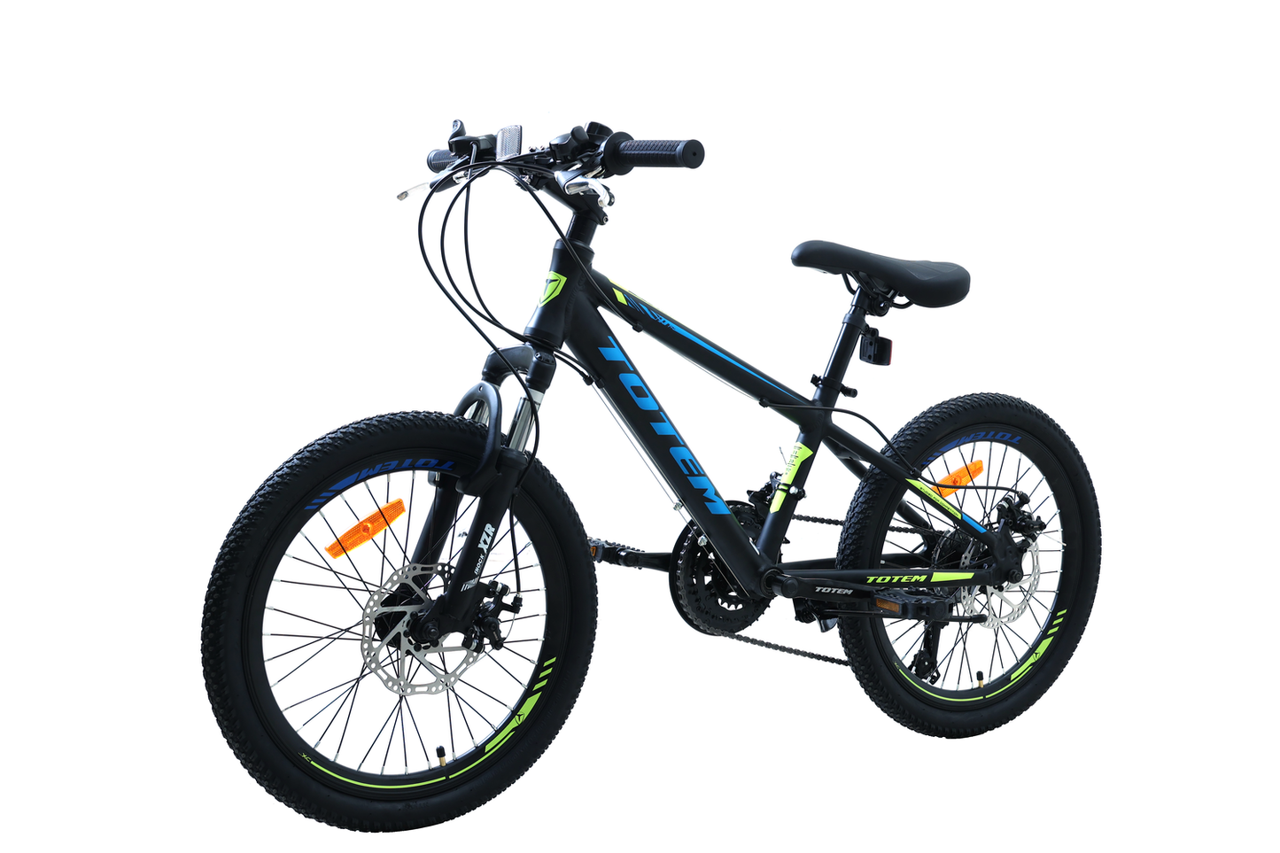 BICICLETA TOTEM MTB ARO 20 MODELO STORM NEGRO