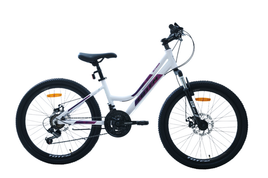 BICICLETA TOTEM MTB ARO 24 MODELO SITARA BLANCO