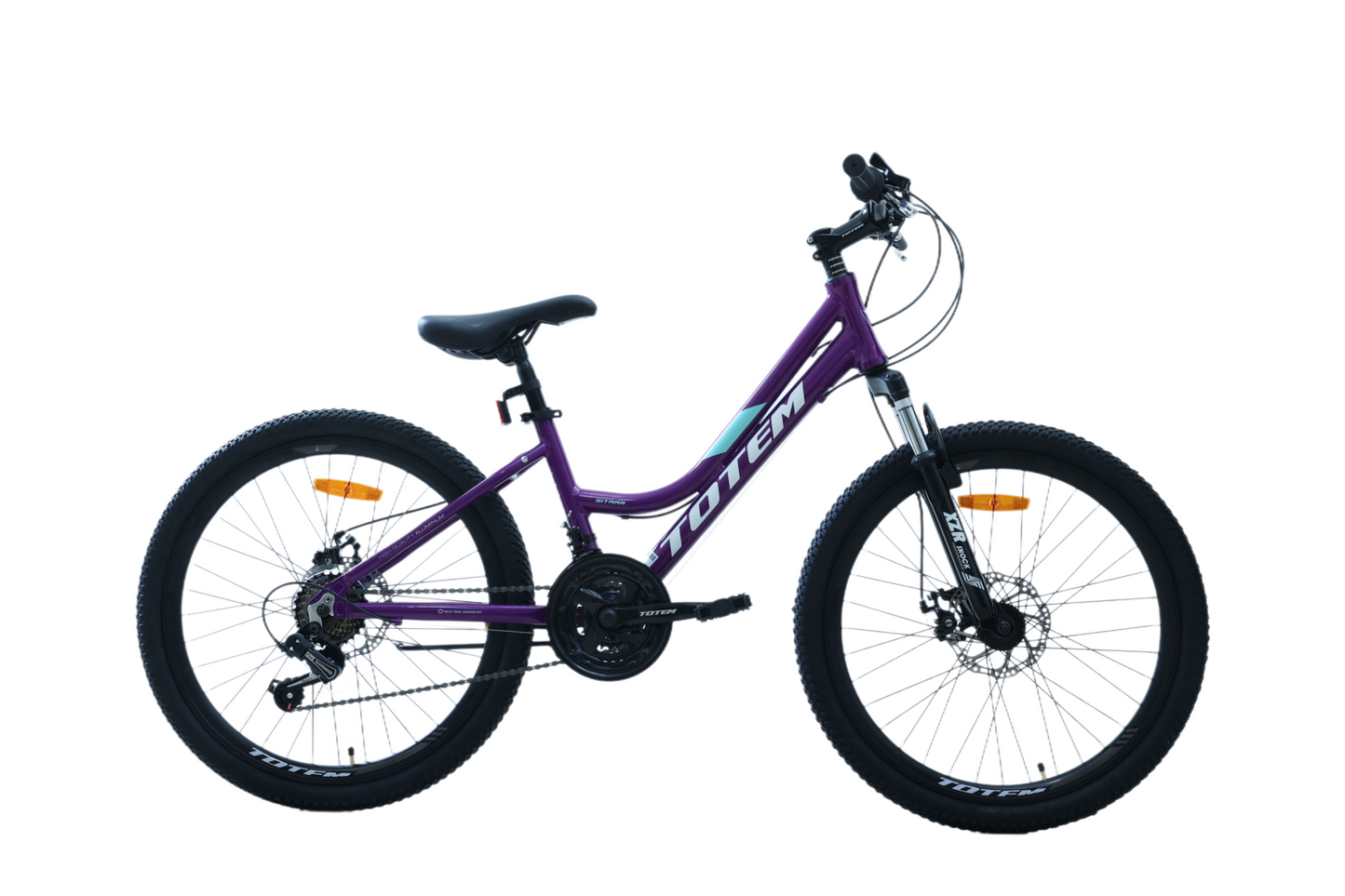 BICICLETA TOTEM MTB ARO 24 MODELO SITARA MORADO