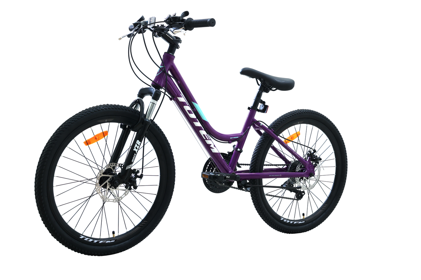 BICICLETA TOTEM MTB ARO 24 MODELO SITARA MORADO
