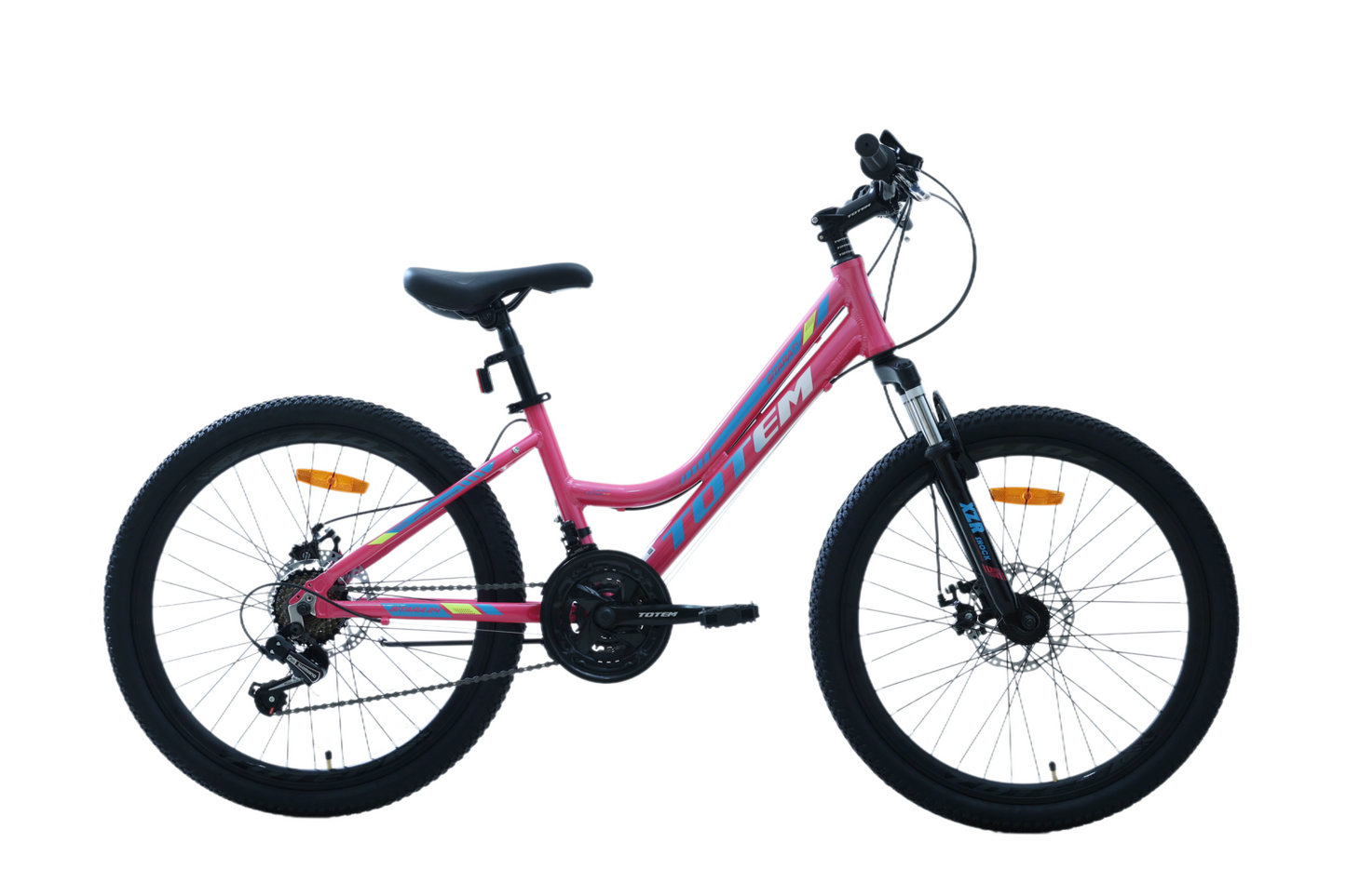 BICICLETA TOTEM MTB ARO 24 MODELO SITARA ROSADO