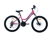 BICICLETA TOTEM MTB ARO 24 MODELO SITARA ROSADO