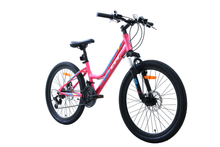 BICICLETA TOTEM MTB ARO 24 MODELO SITARA ROSADO