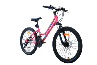 BICICLETA TOTEM MTB ARO 24 MODELO SITARA ROSADO