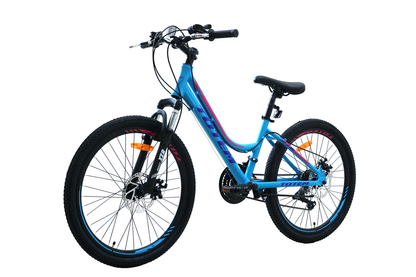 BICICLETA TOTEM MTB ARO 24 MODELO SITARA CELESTE