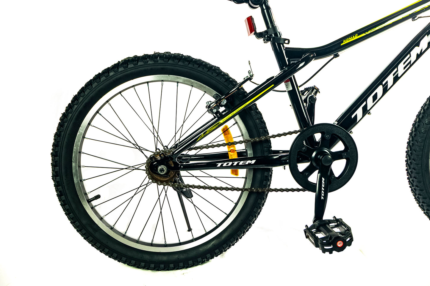 BICICLETA TOTEM INFANTIL ARO 20 NOMAD COLOR NEGRO