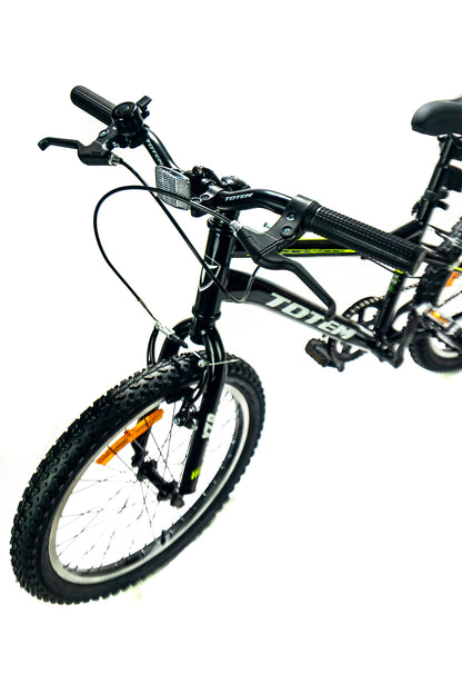 BICICLETA TOTEM INFANTIL ARO 20 NOMAD COLOR NEGRO